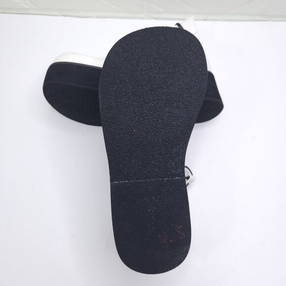 Demonia Sprite - 02 White Faux Leather Heart Strap Mary Jane Platform Lolita 8 - Picture 9 of 9